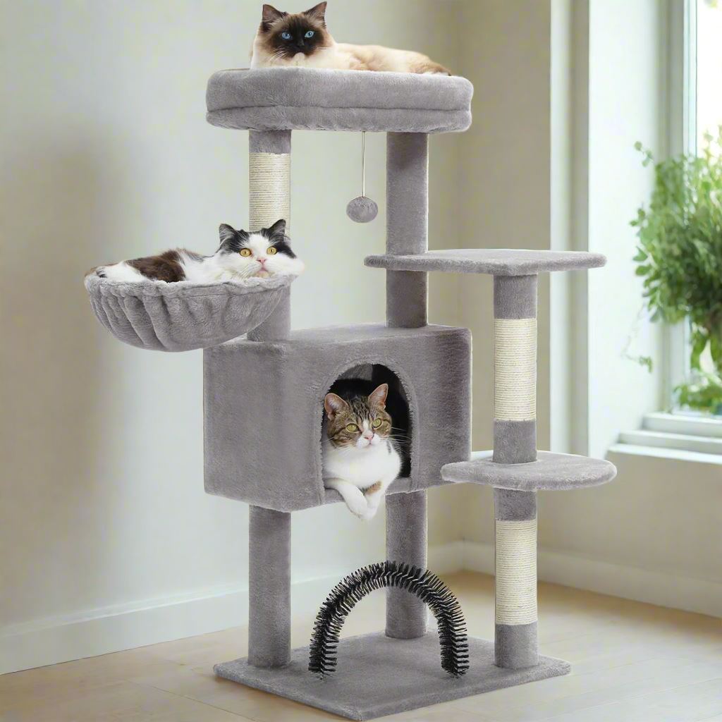 GroomerCatTower™- Gris